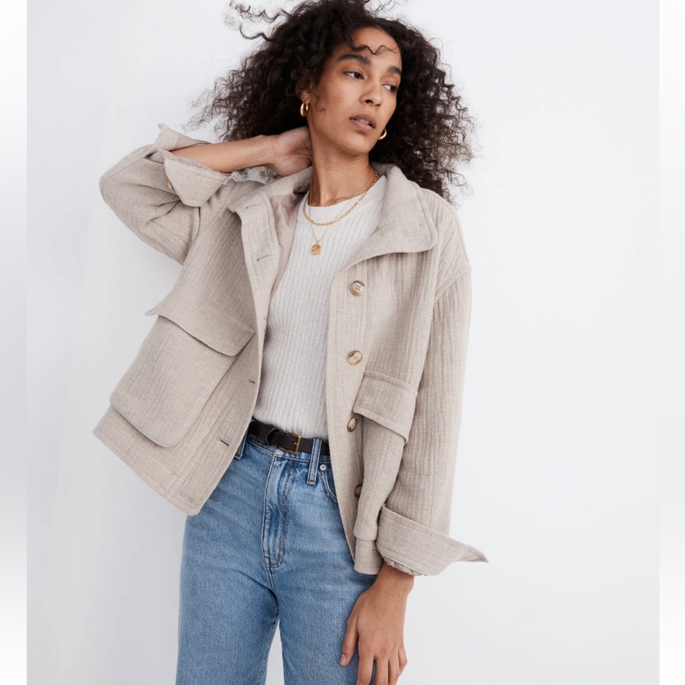 Madewell Clairmont Cropped Jacket